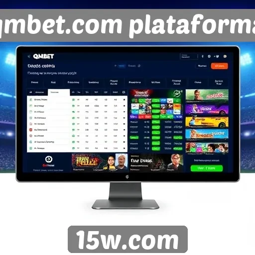 Funcionalidades principais do site qmbet.com